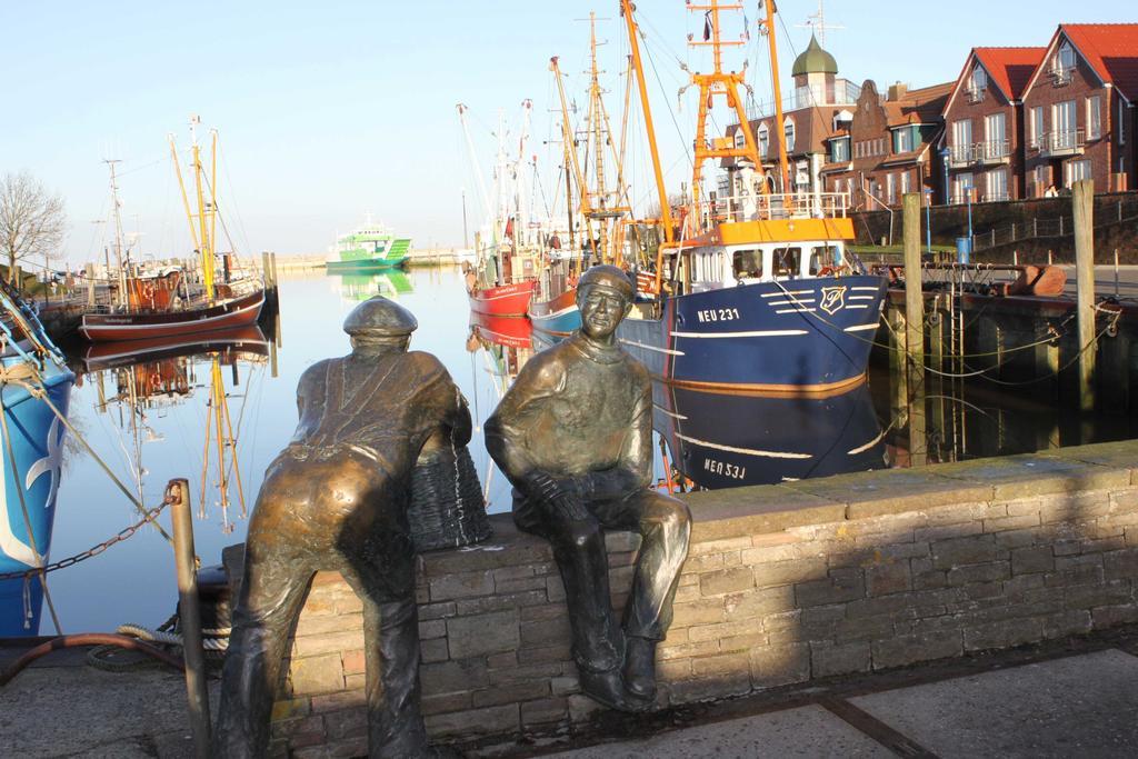 Pension Sielmoewe Neuharlingersiel Bagian luar foto